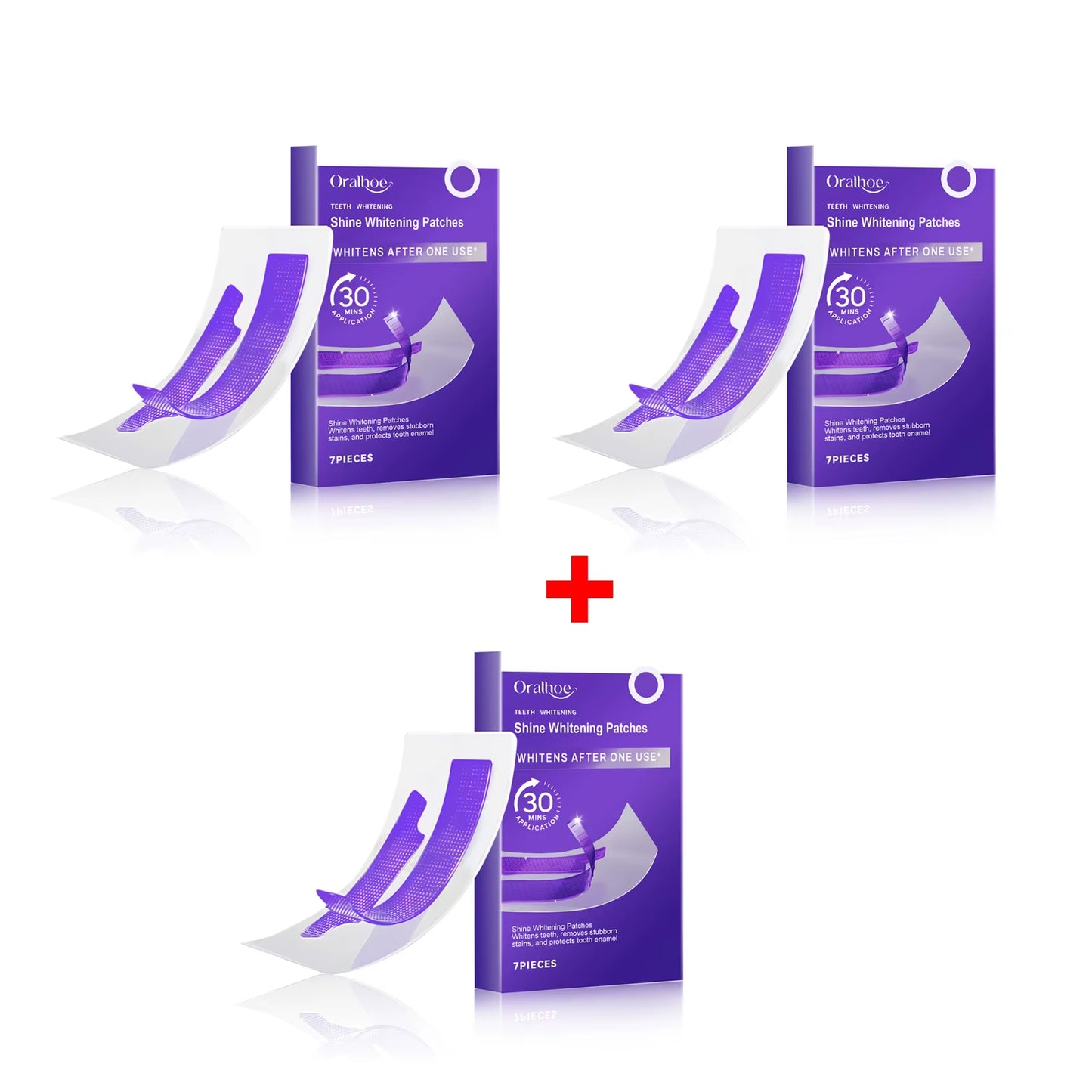 Purple Teeth Whitening Strips Brighten Tooth Remove Plaque Stain Cleaning Oral Hygiene Reduce Sensitivity Bleaching Dental Tools